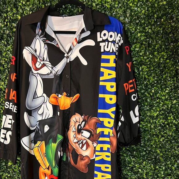 Akira Looney Tunes Shirt Dress - Picture 1 of 5